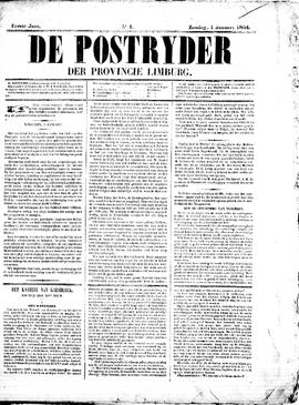 De Postrijder 18540101